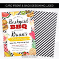 birthday bbq invite